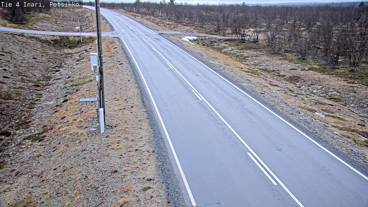 Kelikamerat Kuva Tie 4 Inari, Petsikko, Inari, Lappi