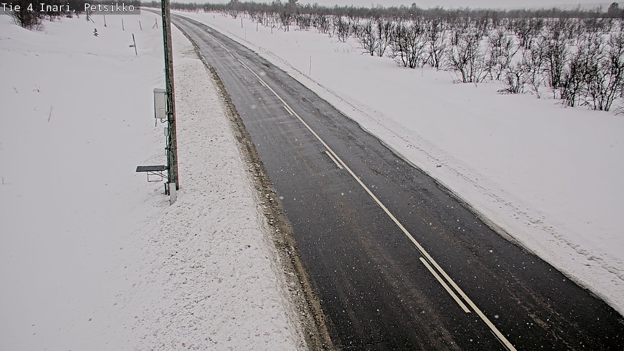Weather Camera Image Road 4 Inari, Petsikko, Inari, Lappi