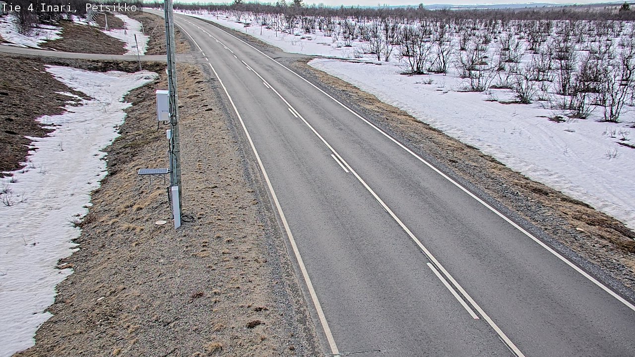 Weather Camera Image Road 4 Inari, Petsikko, Inari, Lappi