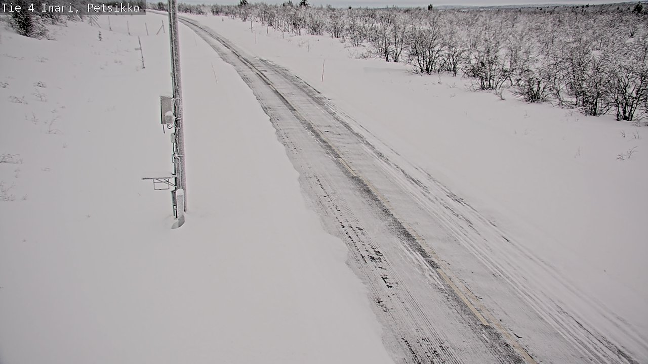 Kelikamerat Kuva Tie 4 Inari, Petsikko, Inari, Lappi