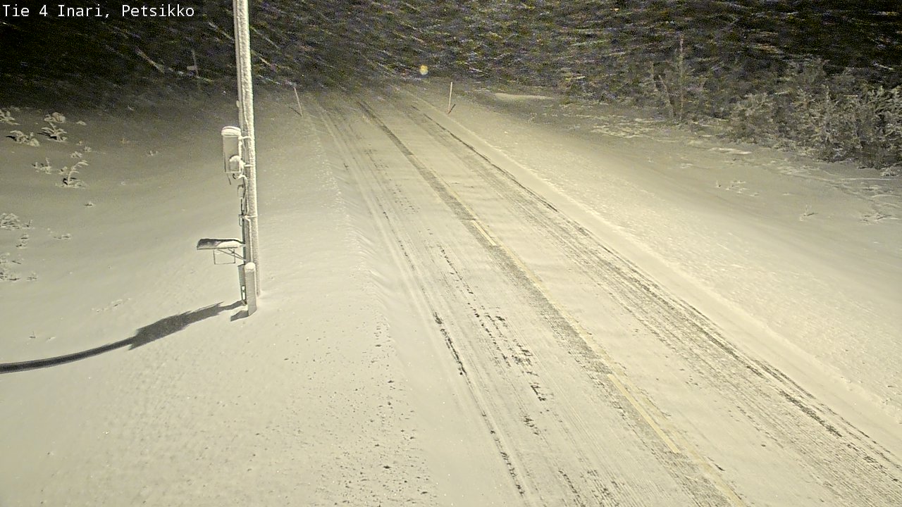 Kelikamerat Kuva Tie 4 Inari, Petsikko, Inari, Lappi
