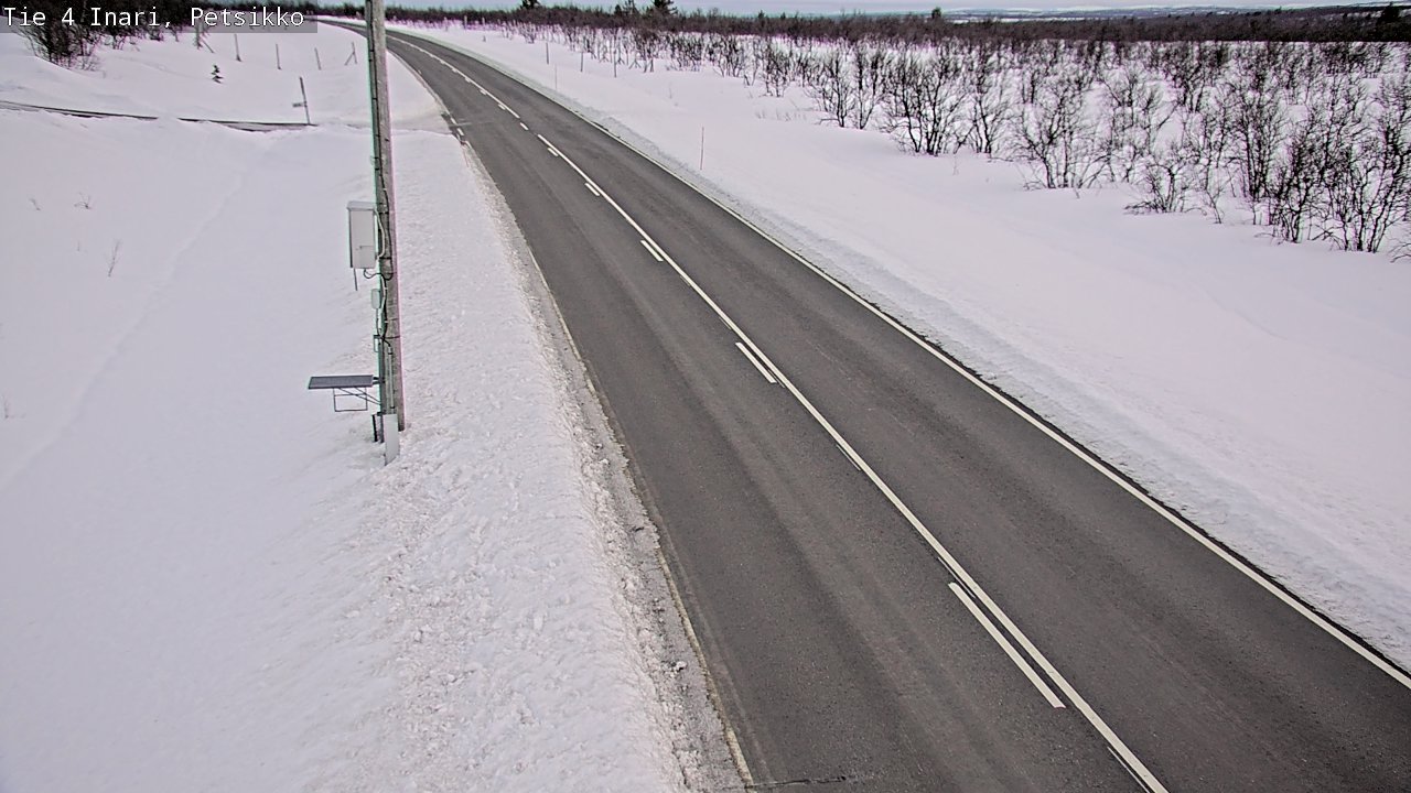 Kelikamerat Kuva Tie 4 Inari, Petsikko, Inari, Lappi