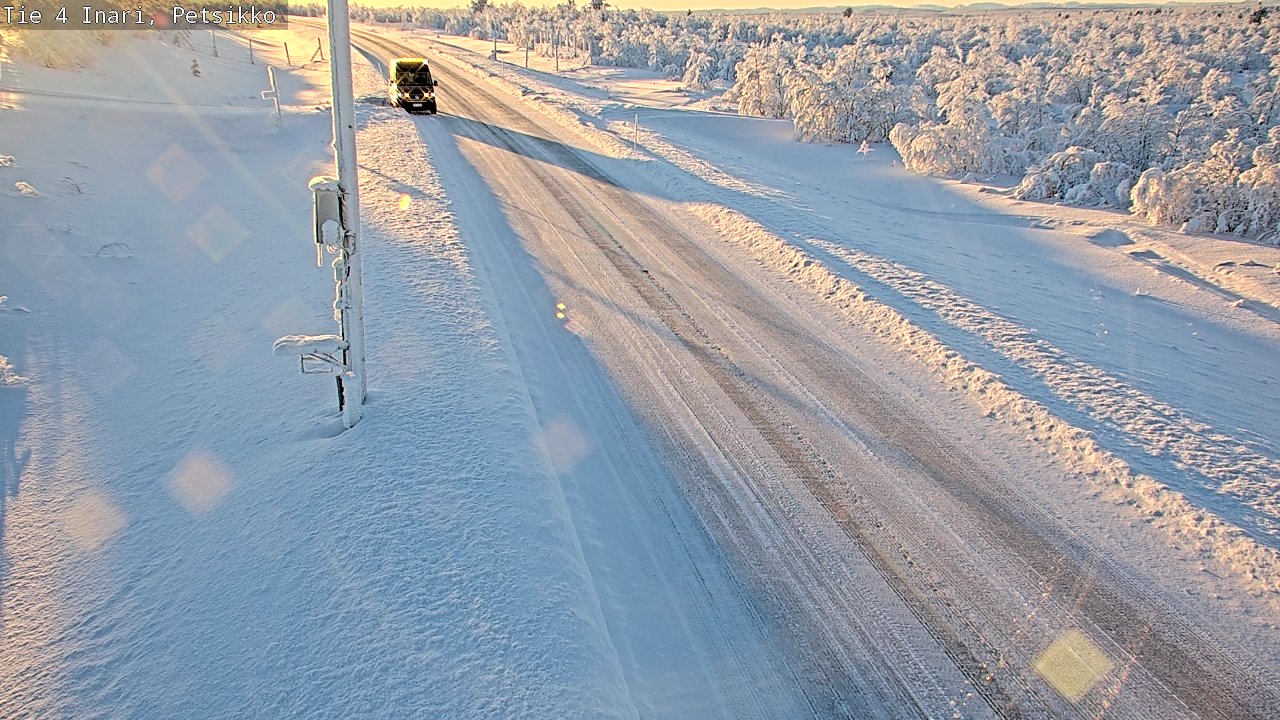 Weather Camera Image Road 4 Inari, Petsikko, Inari, Lappi
