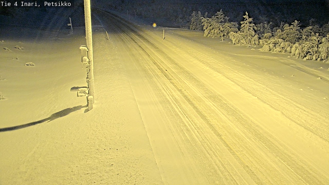 Kelikamerat Kuva Tie 4 Inari, Petsikko, Inari, Lappi