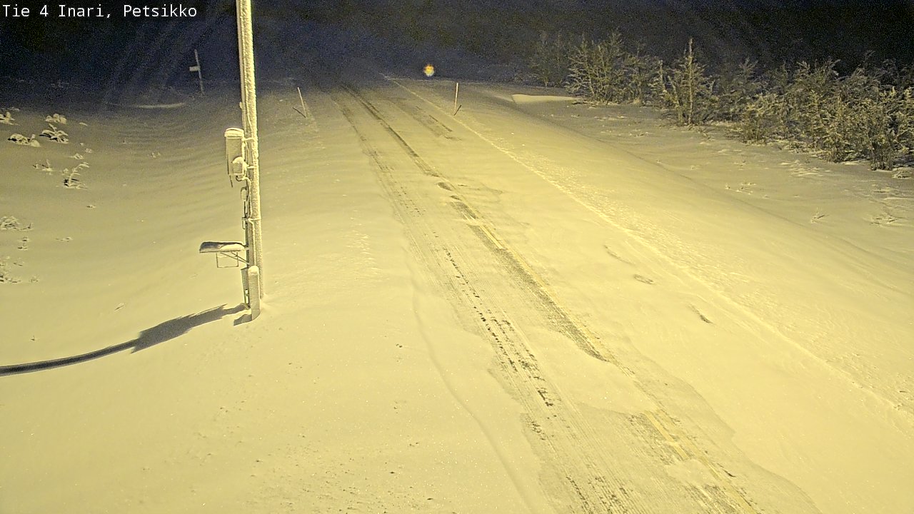 Kelikamerat Kuva Tie 4 Inari, Petsikko, Inari, Lappi
