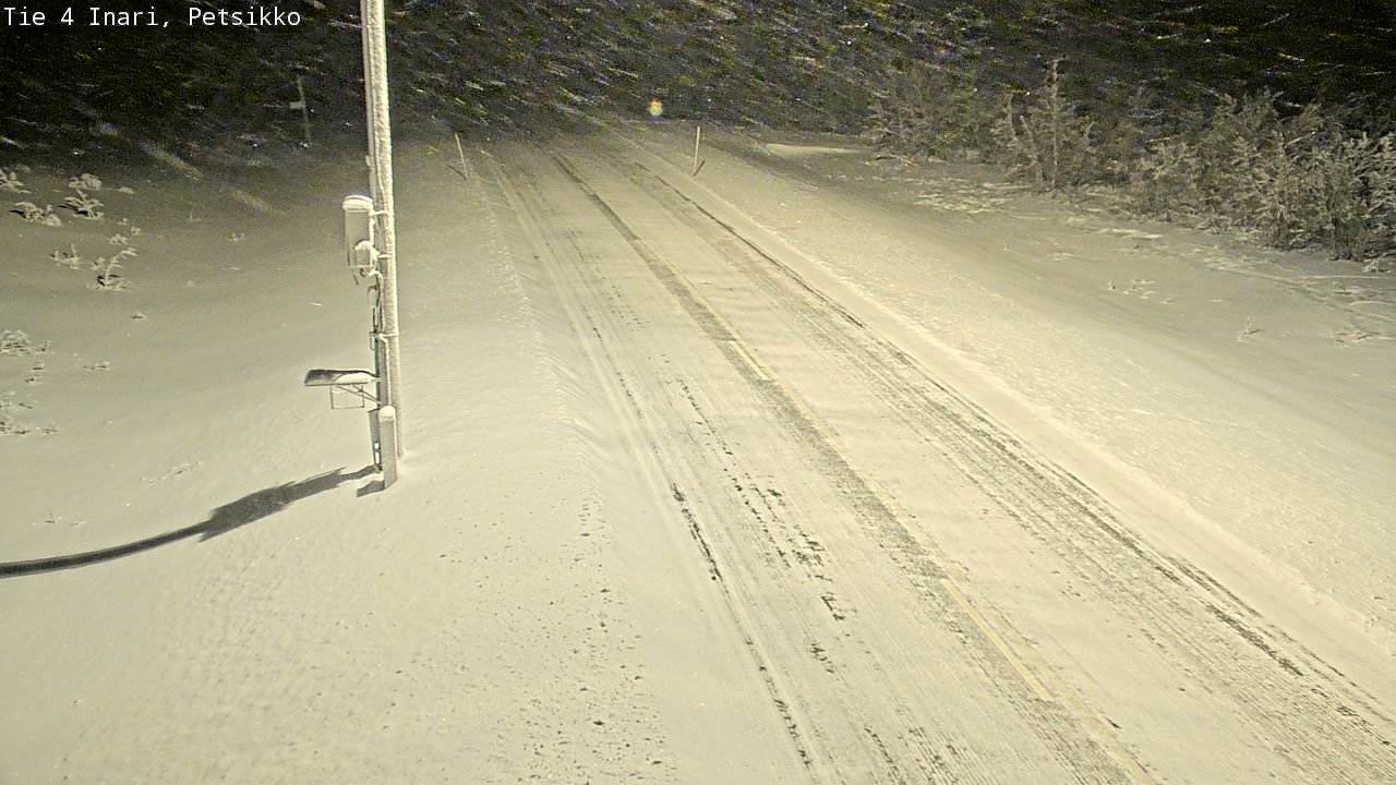 Kelikamerat Kuva Tie 4 Inari, Petsikko, Inari, Lappi