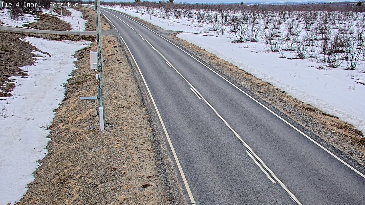 Weather Camera Image Road 4 Inari, Petsikko, Inari, Lappi