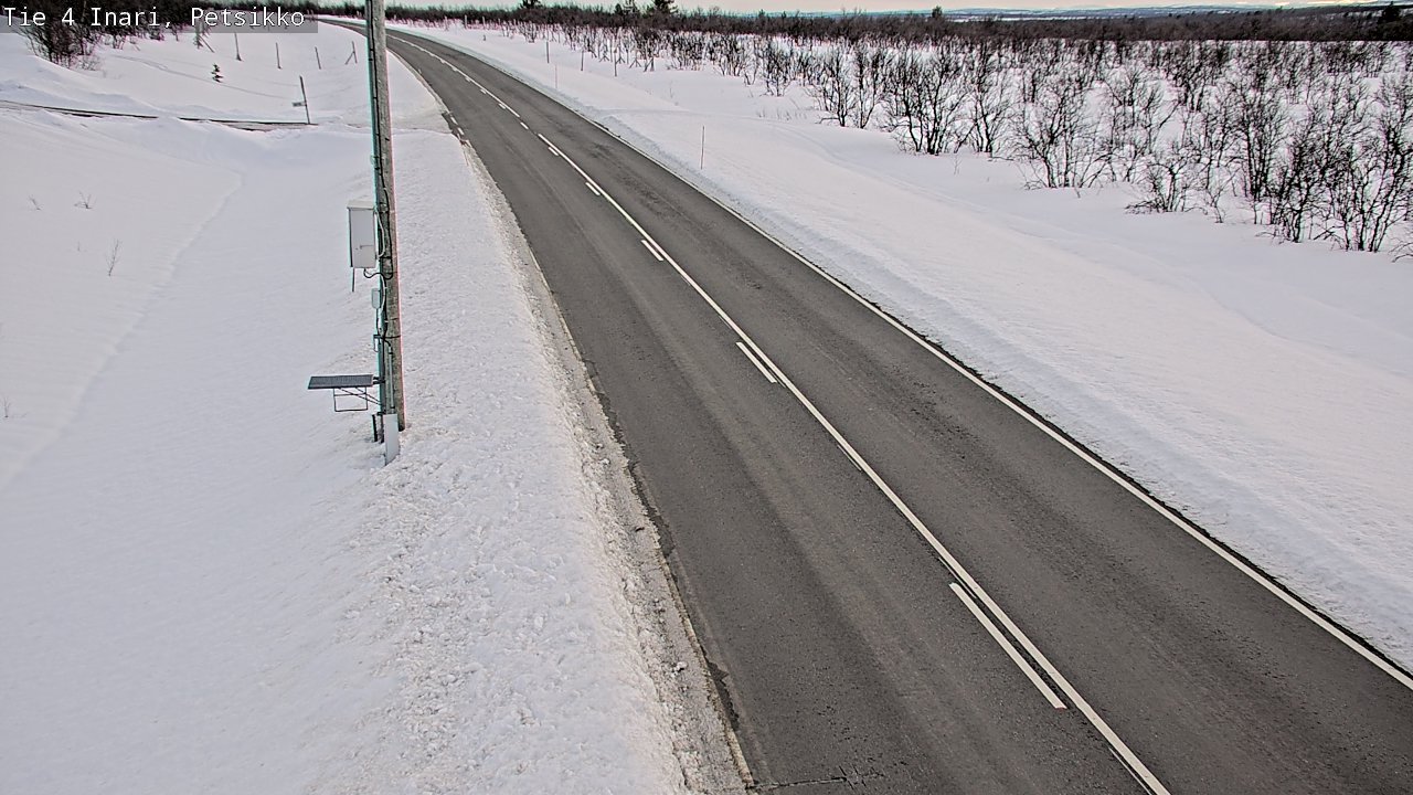 Kelikamerat Kuva Tie 4 Inari, Petsikko, Inari, Lappi