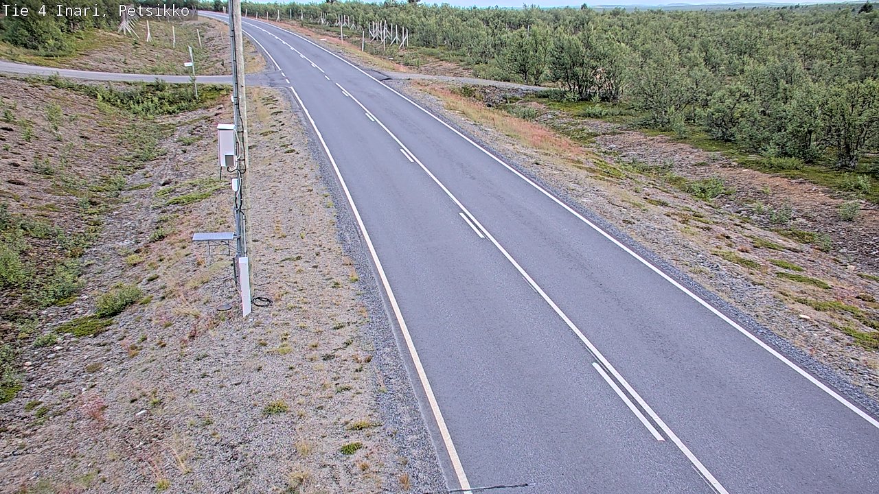 Kelikamerat Kuva Tie 4 Inari, Petsikko, Inari, Lappi