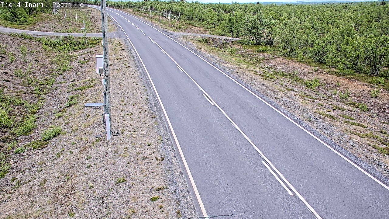 Weather Camera Image Väg 4 Enare, Petsikko, Inari, Lappi