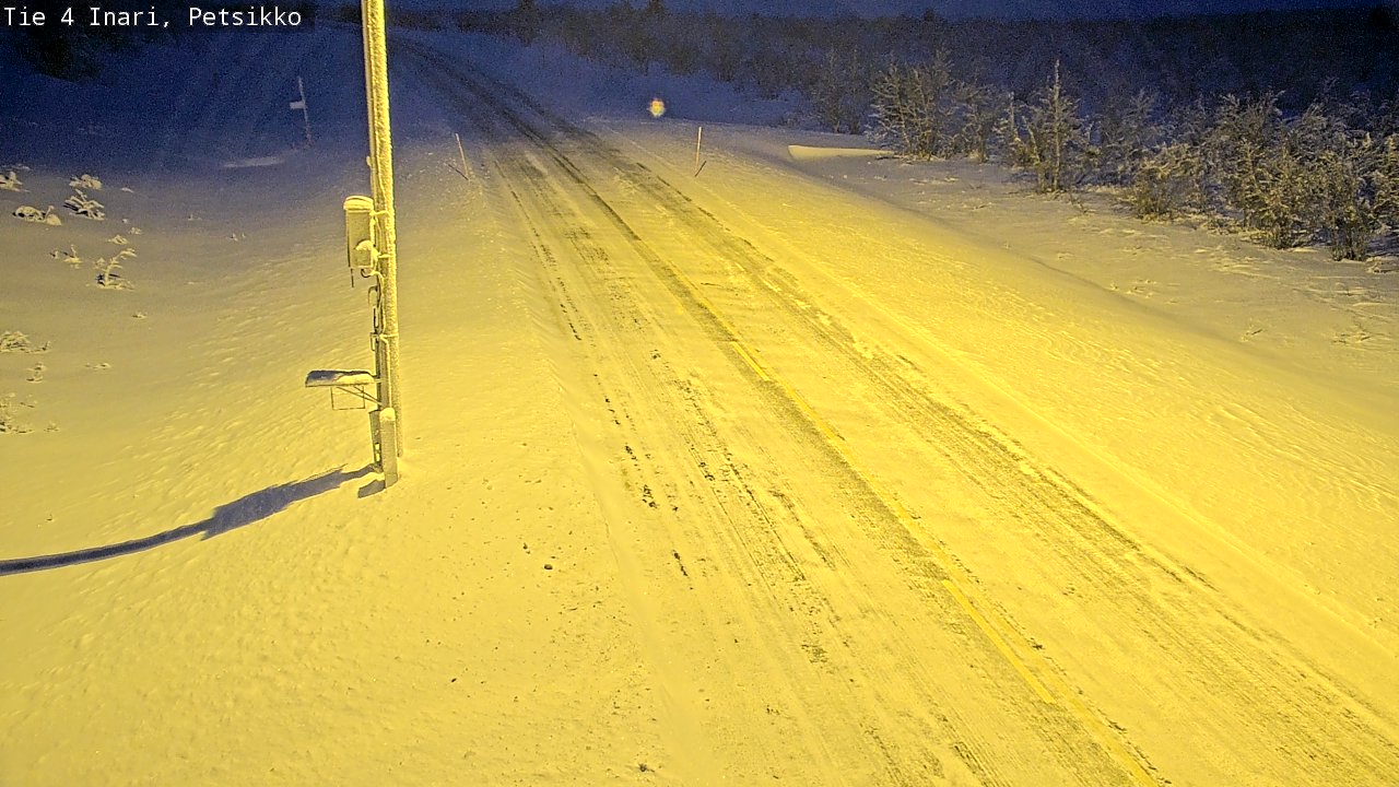 Kelikamerat Kuva Tie 4 Inari, Petsikko, Inari, Lappi