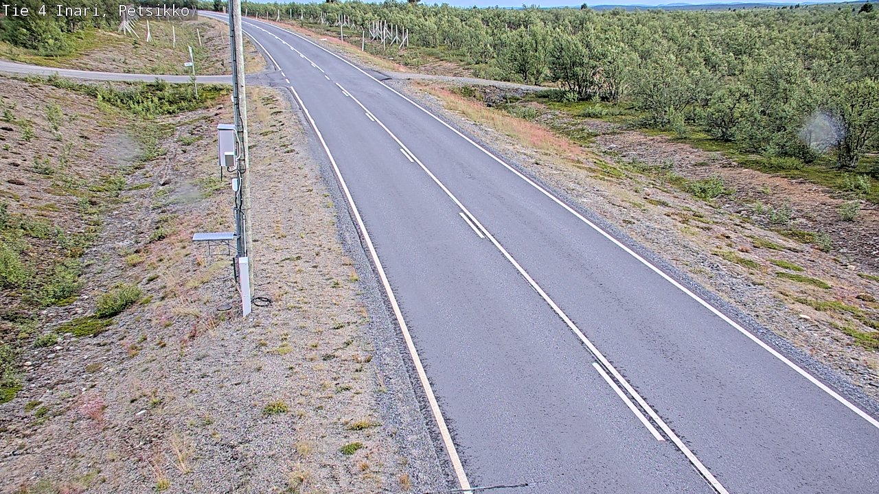 Kelikamerat Kuva Tie 4 Inari, Petsikko, Inari, Lappi
