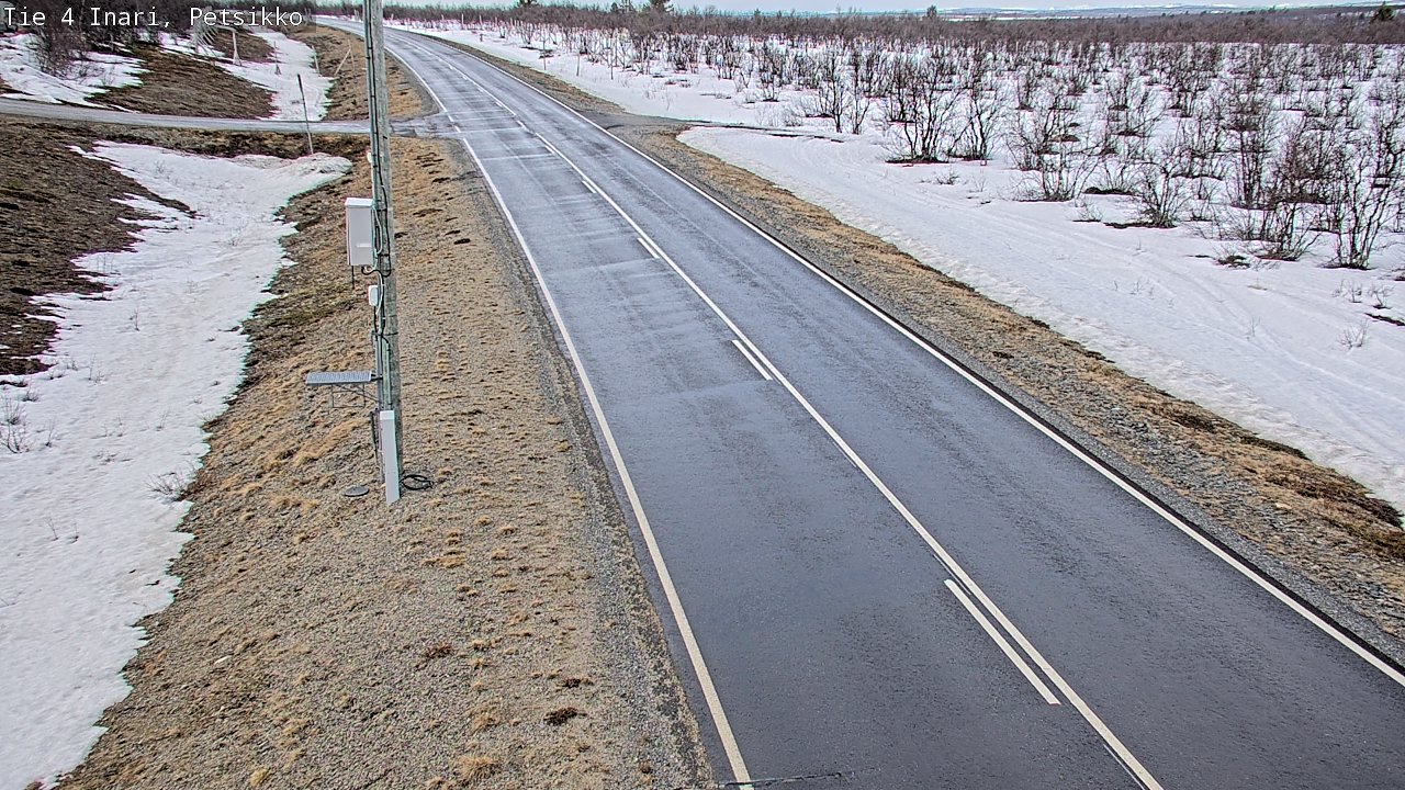 Weather Camera Image Road 4 Inari, Petsikko, Inari, Lappi