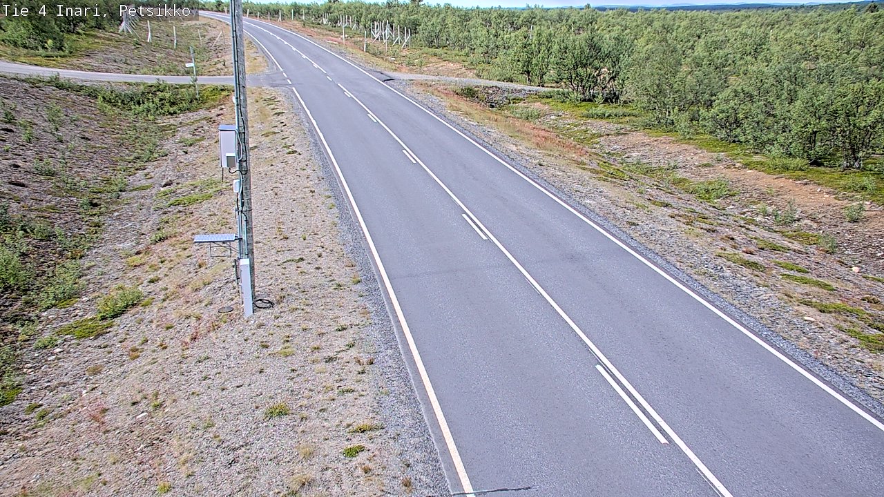 Weather Camera Image Väg 4 Enare, Petsikko, Inari, Lappi