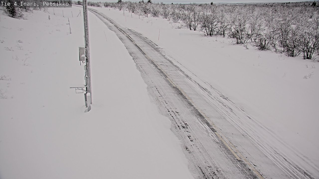 Kelikamerat Kuva Tie 4 Inari, Petsikko, Inari, Lappi