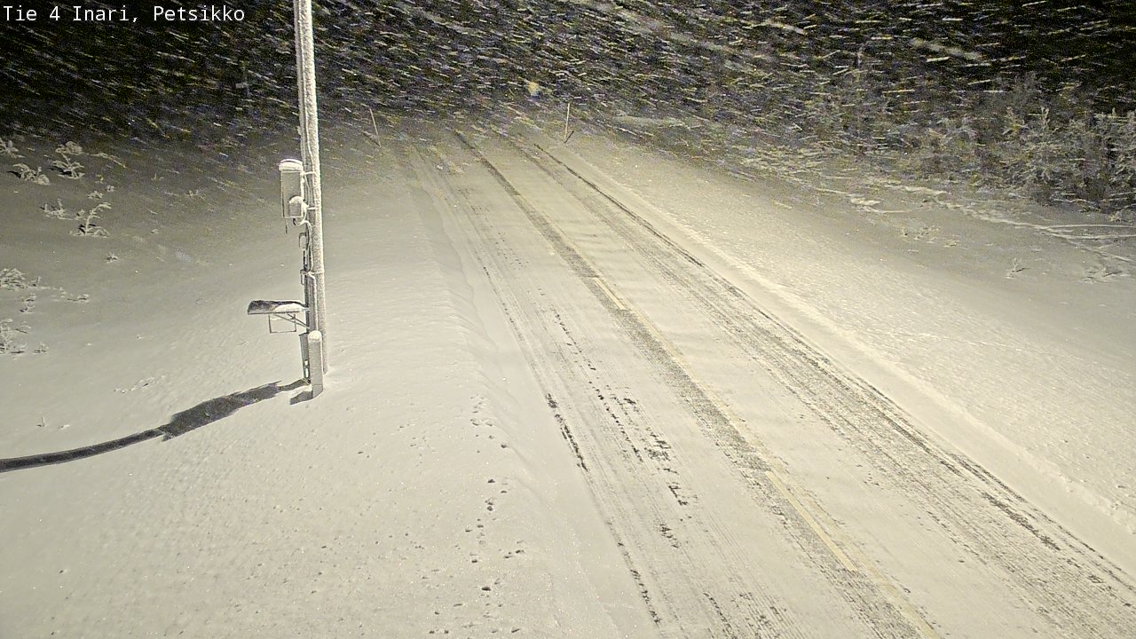 Kelikamerat Kuva Tie 4 Inari, Petsikko, Inari, Lappi