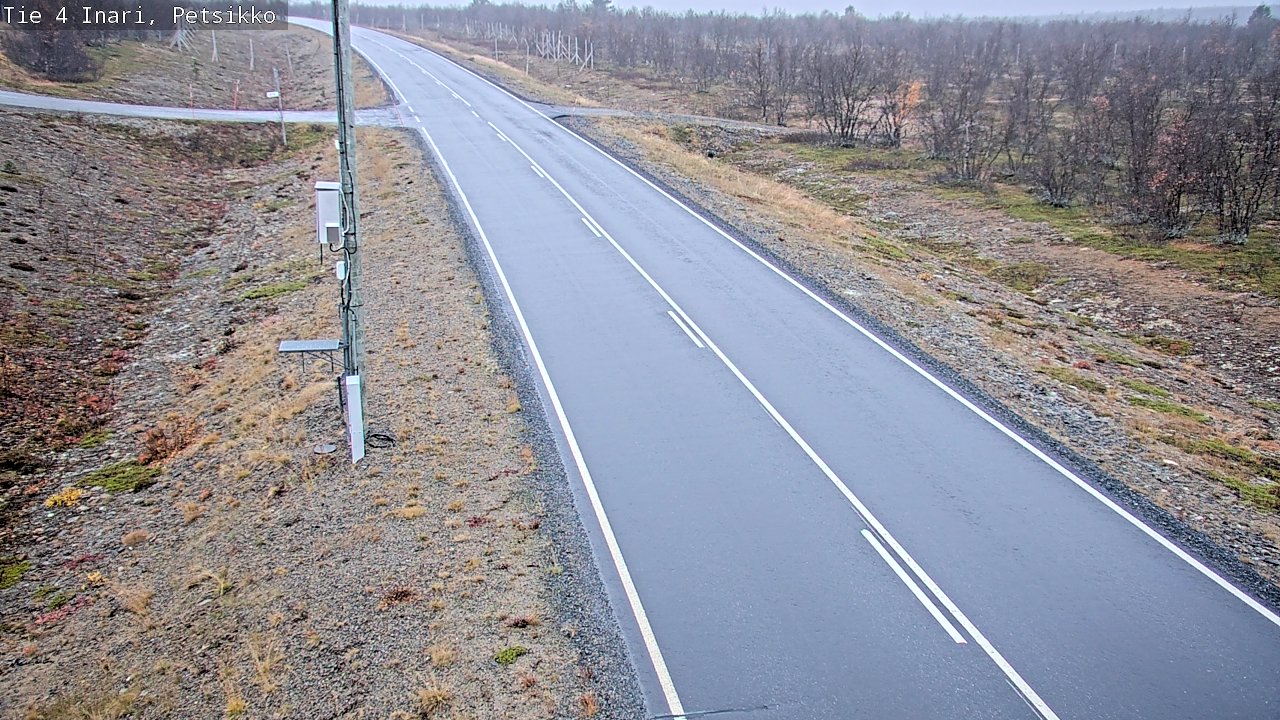 Kelikamerat Kuva Tie 4 Inari, Petsikko, Inari, Lappi