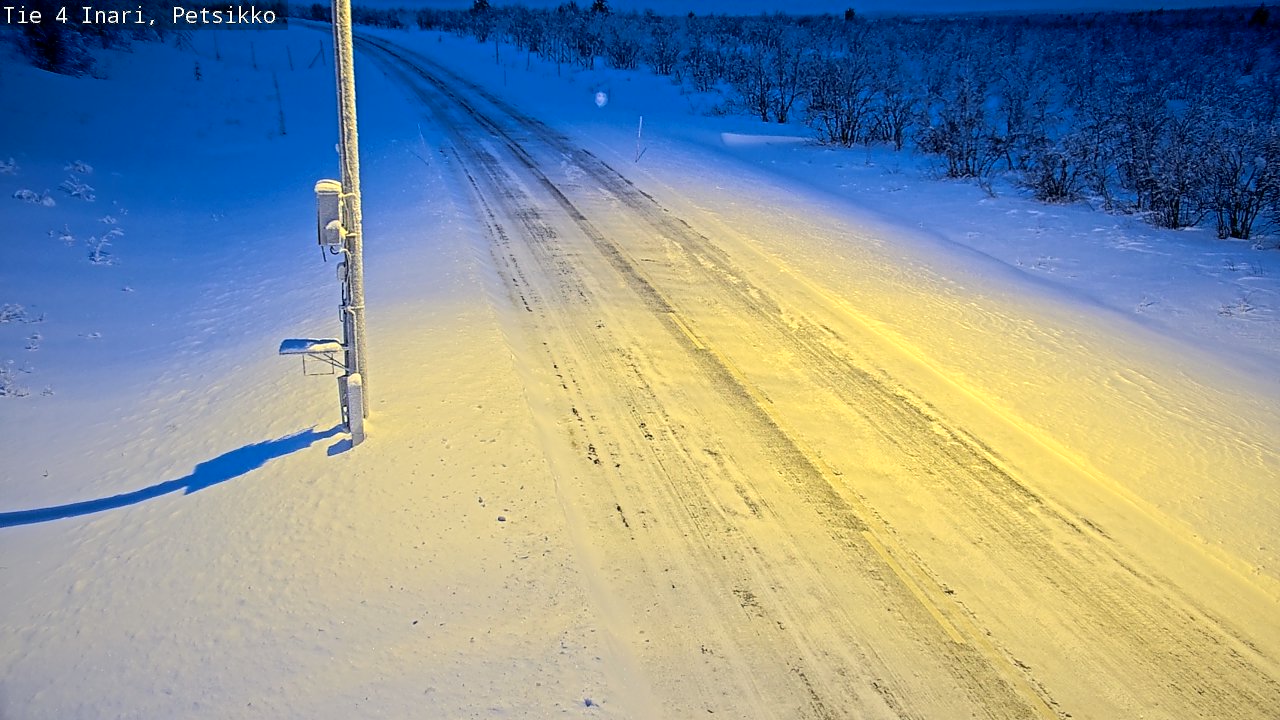 Kelikamerat Kuva Tie 4 Inari, Petsikko, Inari, Lappi