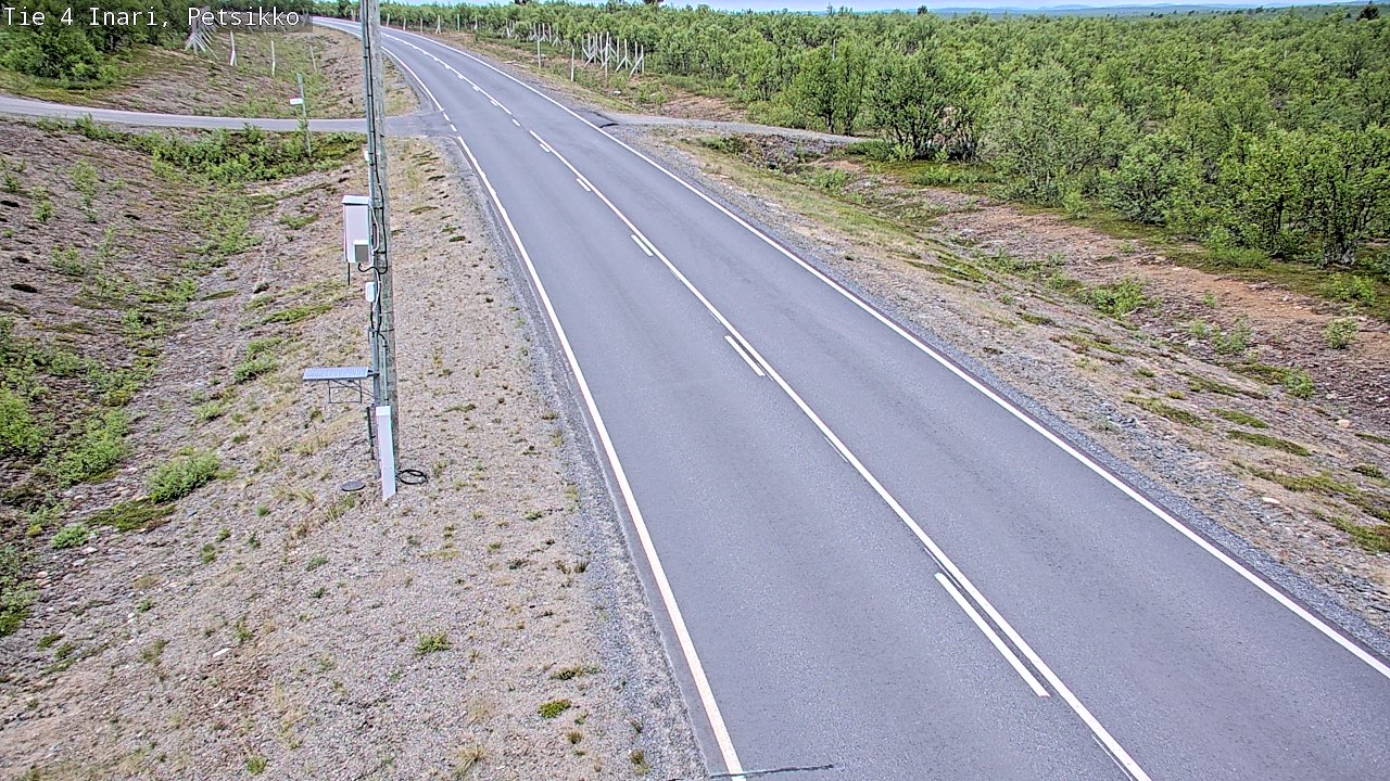 Kelikamerat Kuva Tie 4 Inari, Petsikko, Inari, Lappi