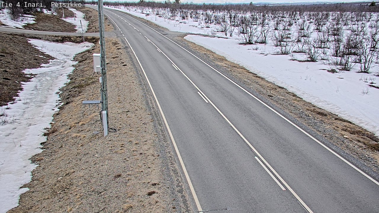 Weather Camera Image Road 4 Inari, Petsikko, Inari, Lappi