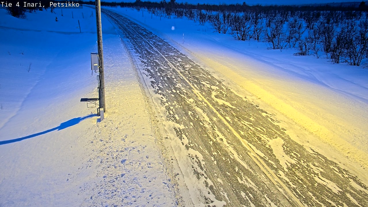 Kelikamerat Kuva Tie 4 Inari, Petsikko, Inari, Lappi