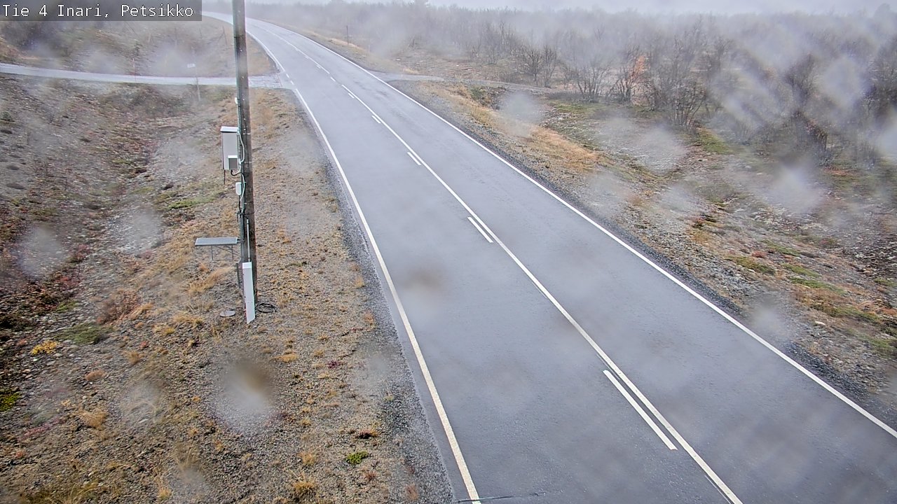 Weather Camera Image Road 4 Inari, Petsikko, Inari, Lappi