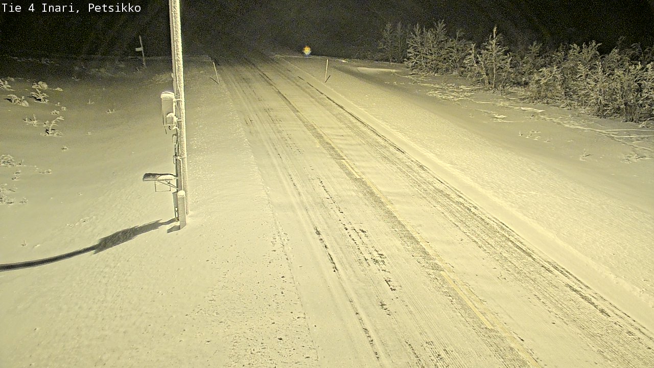 Kelikamerat Kuva Tie 4 Inari, Petsikko, Inari, Lappi