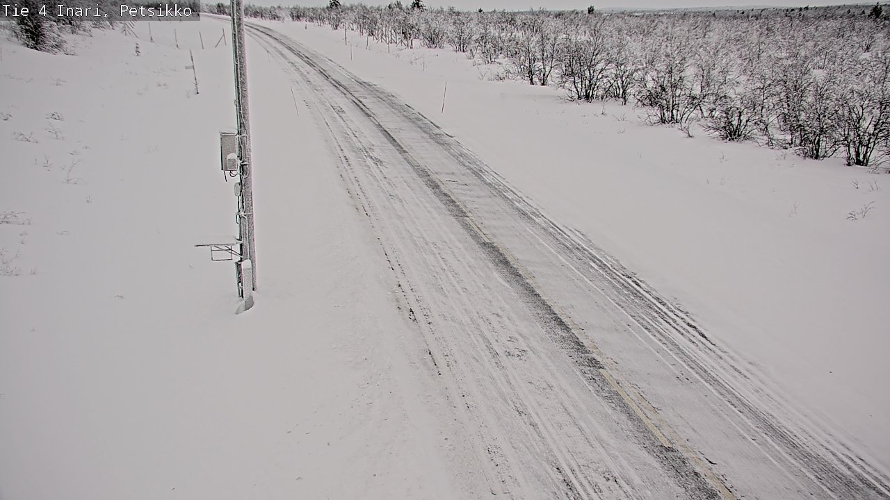 Kelikamerat Kuva Tie 4 Inari, Petsikko, Inari, Lappi