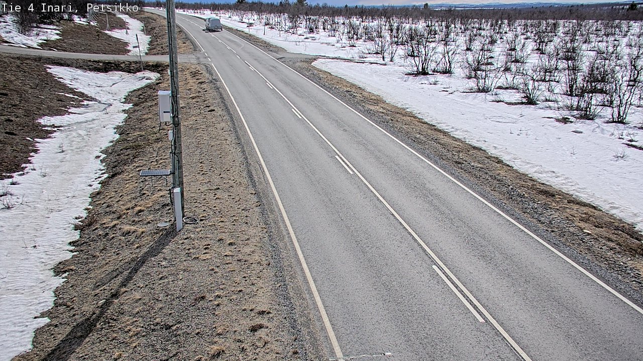 Weather Camera Image Road 4 Inari, Petsikko, Inari, Lappi