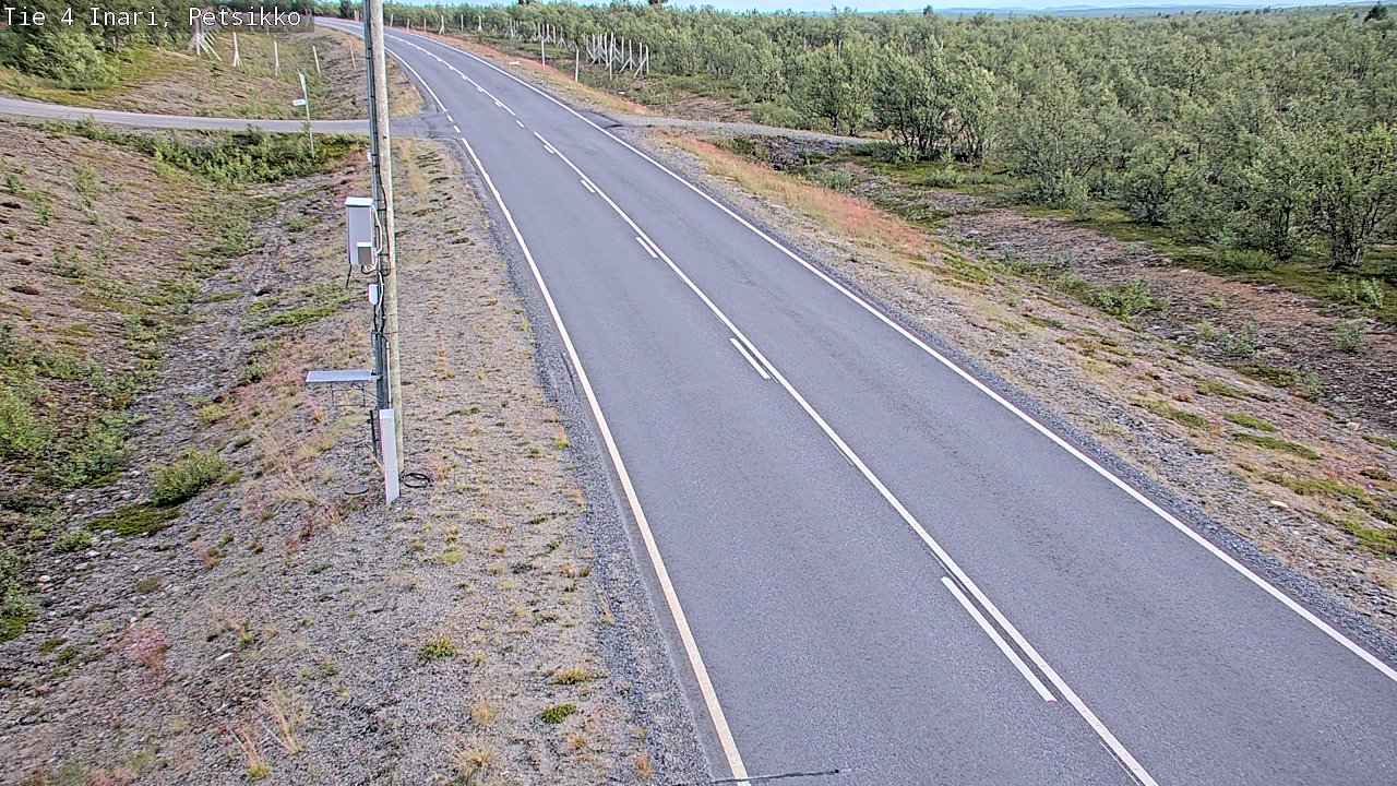 Kelikamerat Kuva Tie 4 Inari, Petsikko, Inari, Lappi