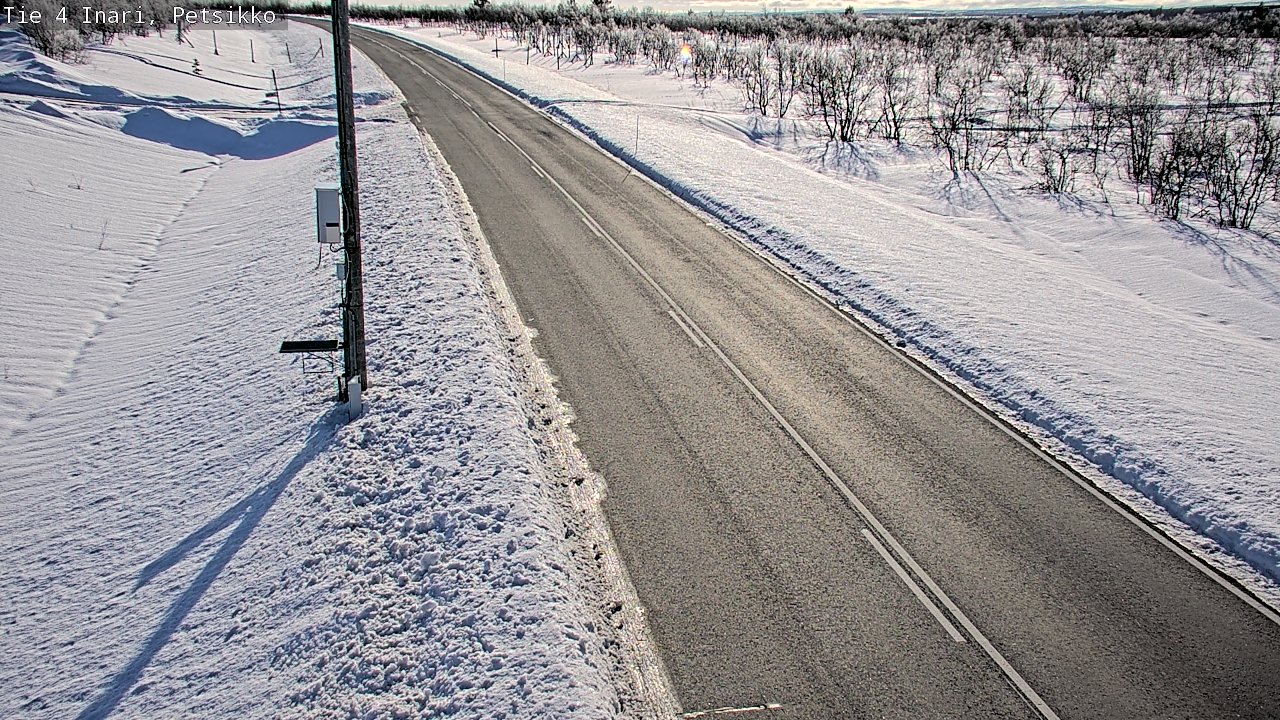 Kelikamerat Kuva Tie 4 Inari, Petsikko, Inari, Lappi