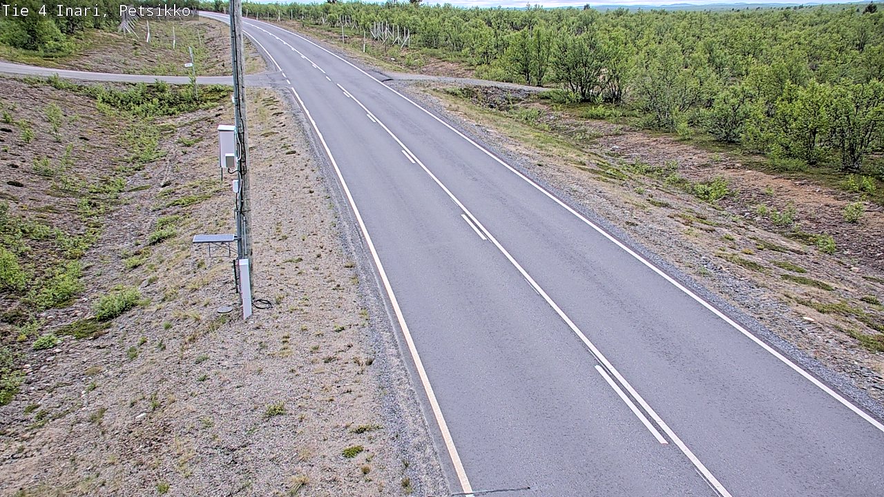 Kelikamerat Kuva Tie 4 Inari, Petsikko, Inari, Lappi
