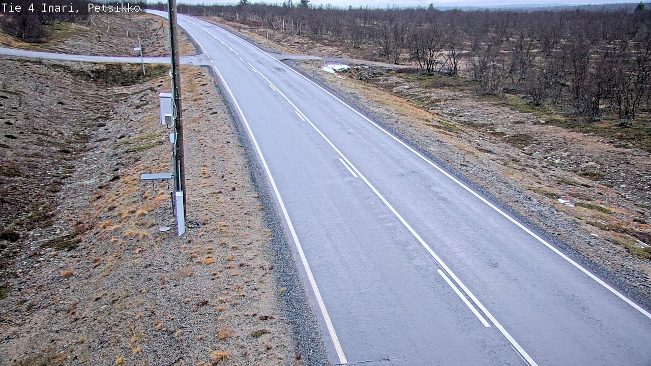 Kelikamerat Kuva Tie 4 Inari, Petsikko, Inari, Lappi