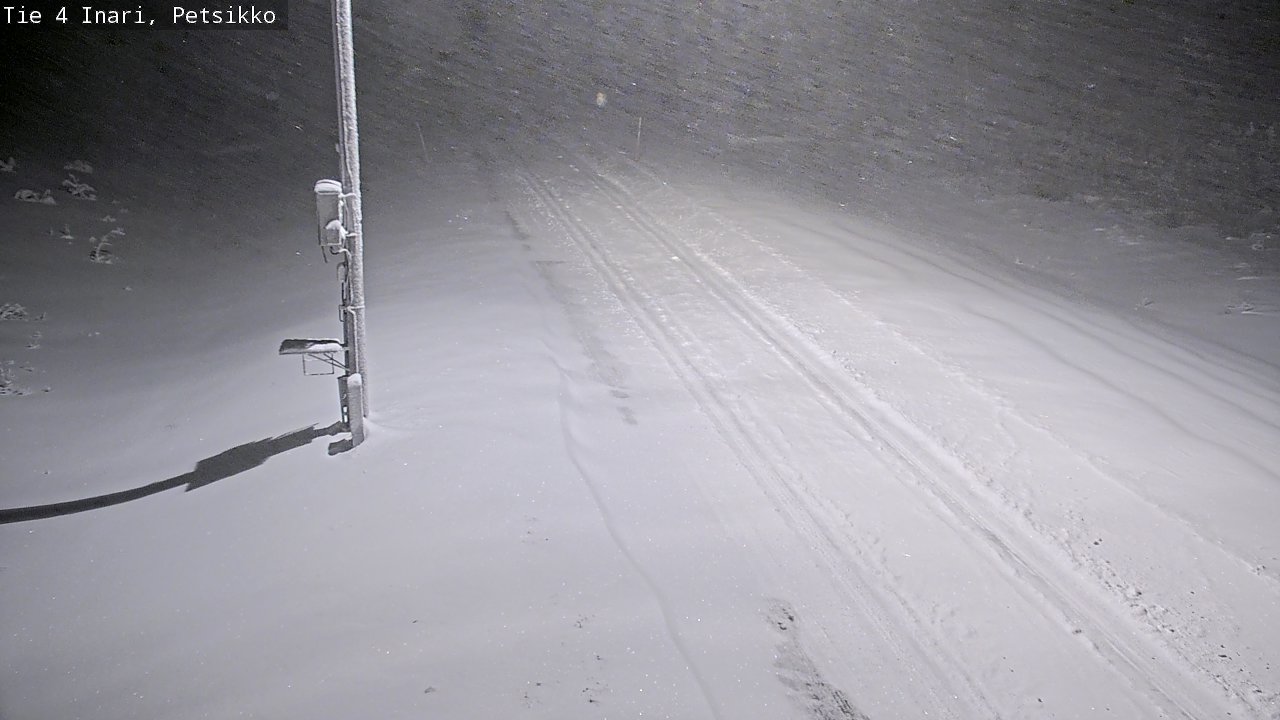 Weather Camera Image Väg 4 Enare, Petsikko, Inari, Lappi