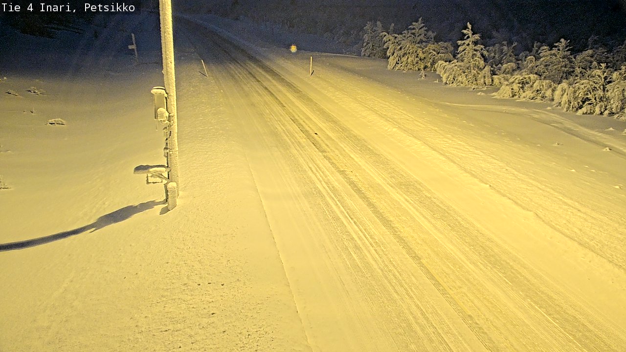 Kelikamerat Kuva Tie 4 Inari, Petsikko, Inari, Lappi