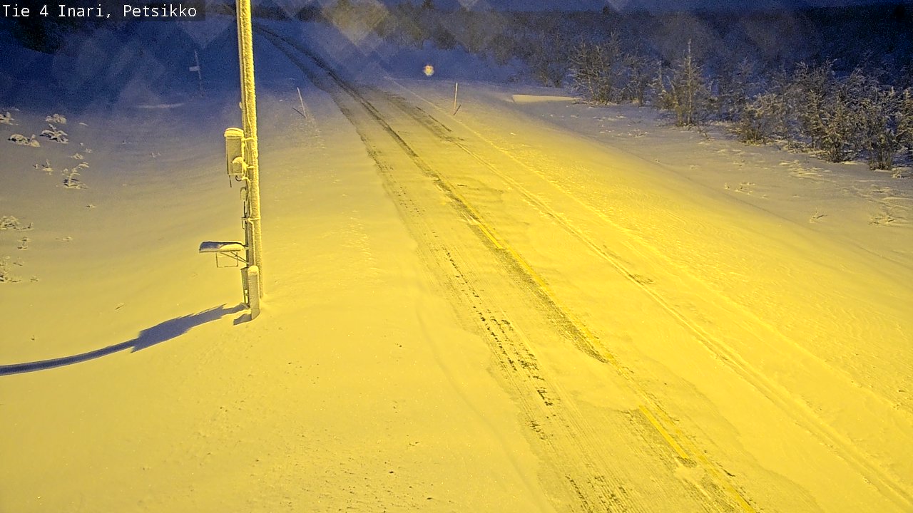 Kelikamerat Kuva Tie 4 Inari, Petsikko, Inari, Lappi