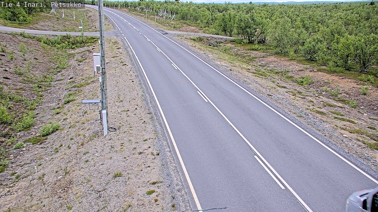 Kelikamerat Kuva Tie 4 Inari, Petsikko, Inari, Lappi
