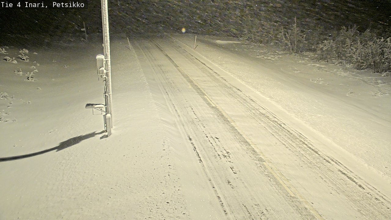 Kelikamerat Kuva Tie 4 Inari, Petsikko, Inari, Lappi