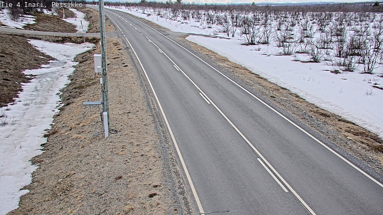 Weather Camera Image Road 4 Inari, Petsikko, Inari, Lappi