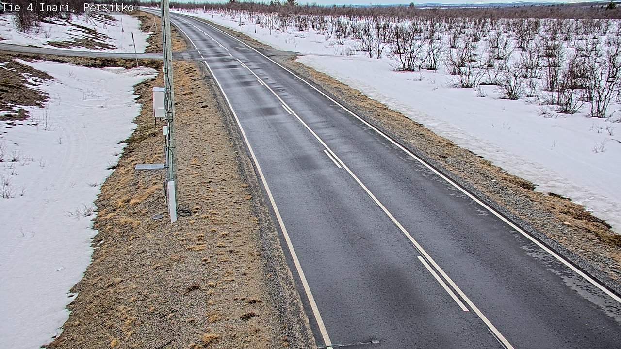 Weather Camera Image Väg 4 Enare, Petsikko, Inari, Lappi