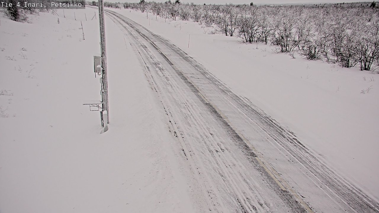 Kelikamerat Kuva Tie 4 Inari, Petsikko, Inari, Lappi