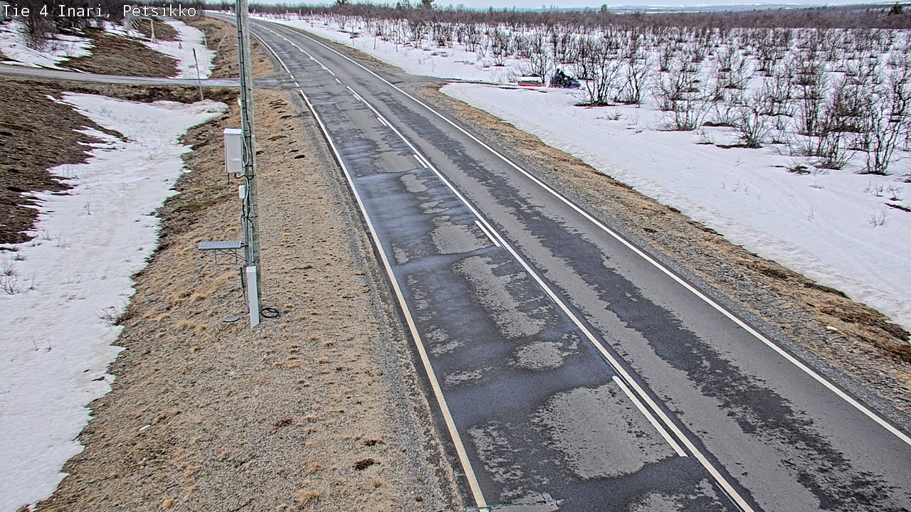 Weather Camera Image Road 4 Inari, Petsikko, Inari, Lappi