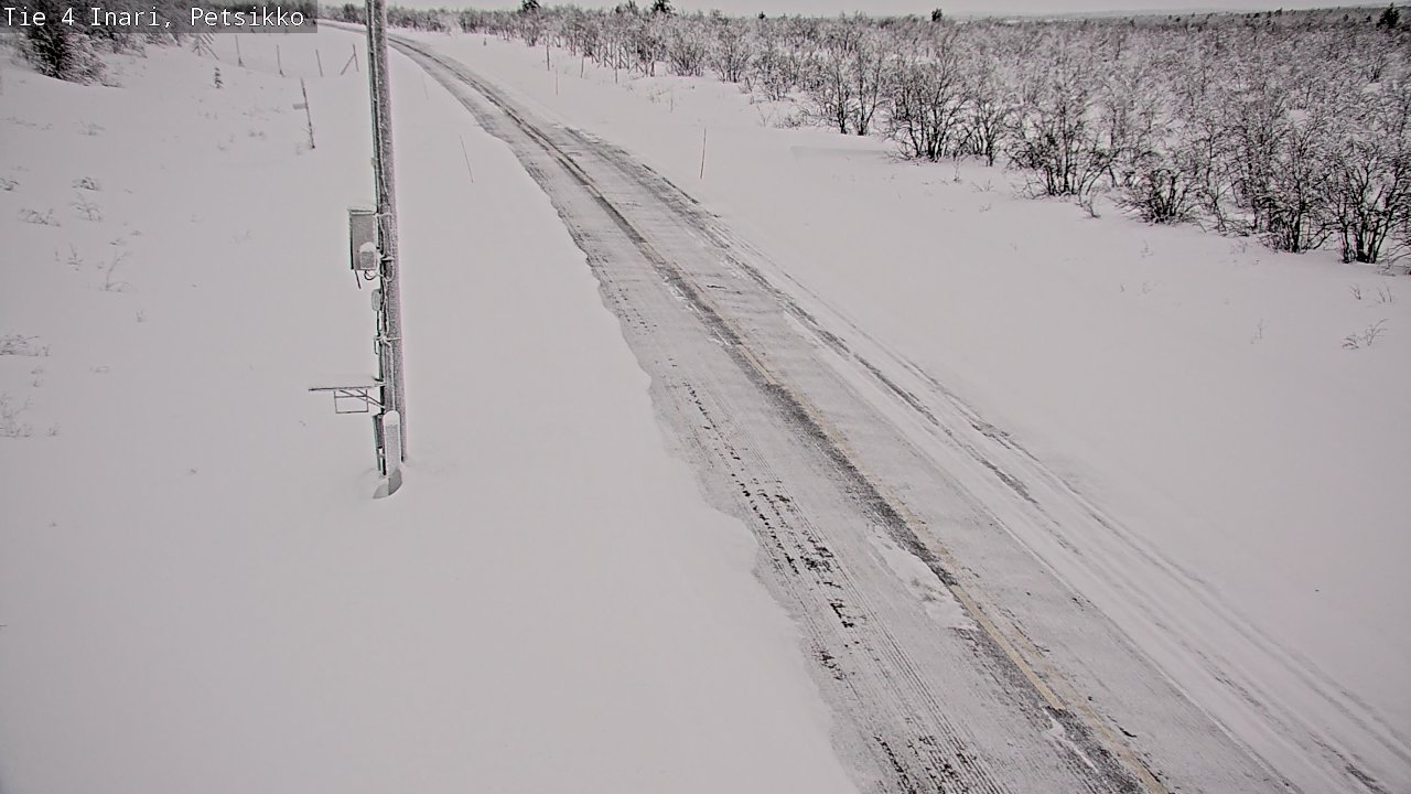 Kelikamerat Kuva Tie 4 Inari, Petsikko, Inari, Lappi