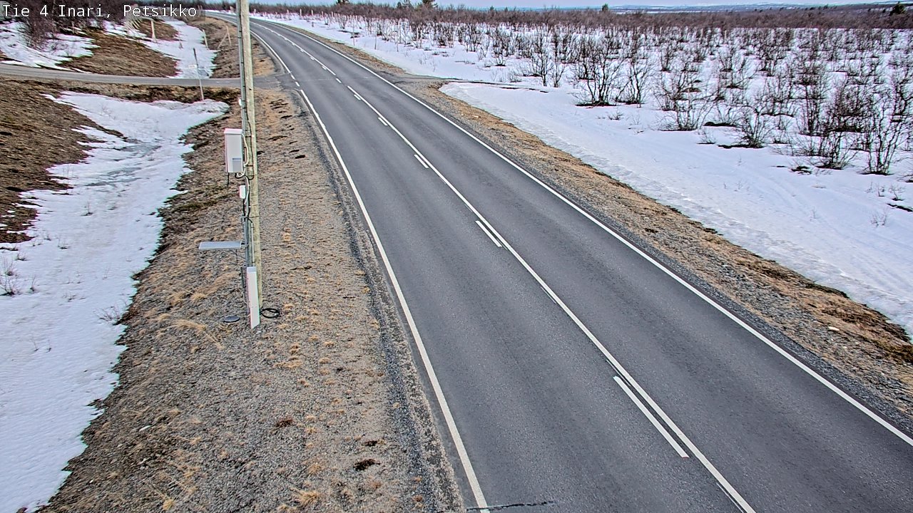 Kelikamerat Kuva Tie 4 Inari, Petsikko, Inari, Lappi