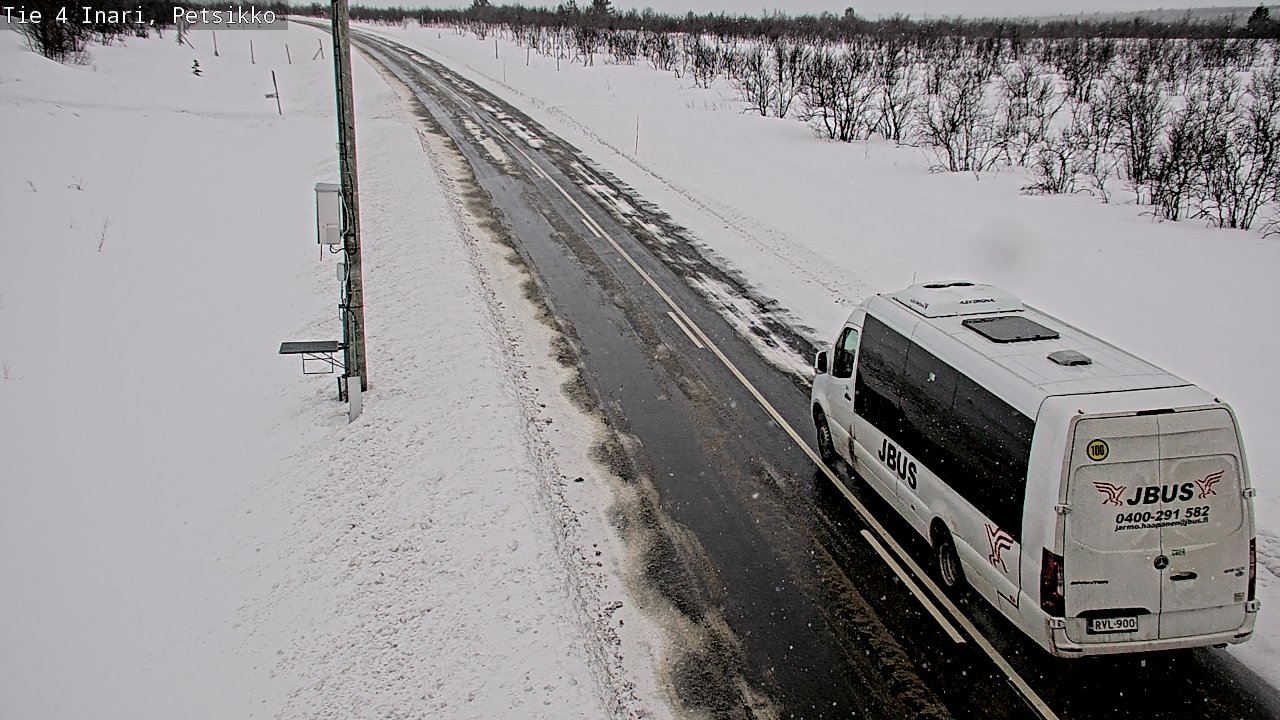 Weather Camera Image Road 4 Inari, Petsikko, Inari, Lappi