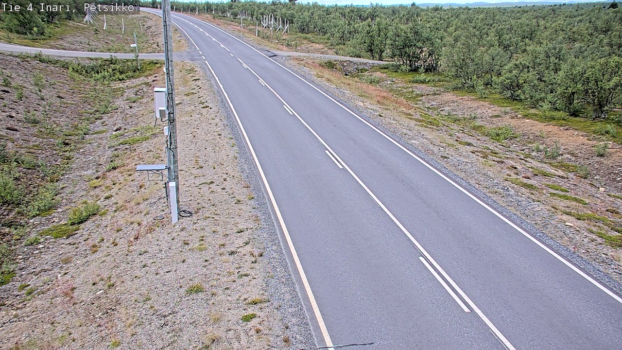 Weather Camera Image Väg 4 Enare, Petsikko, Inari, Lappi