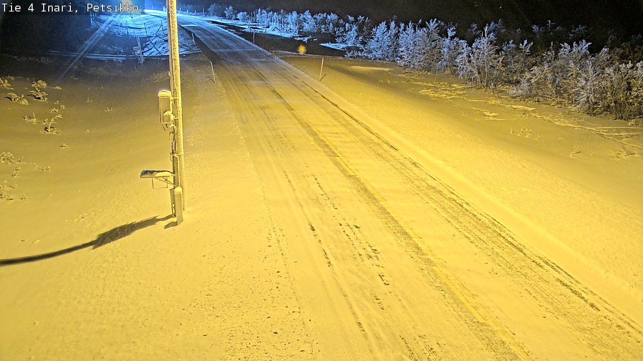 Kelikamerat Kuva Tie 4 Inari, Petsikko, Inari, Lappi
