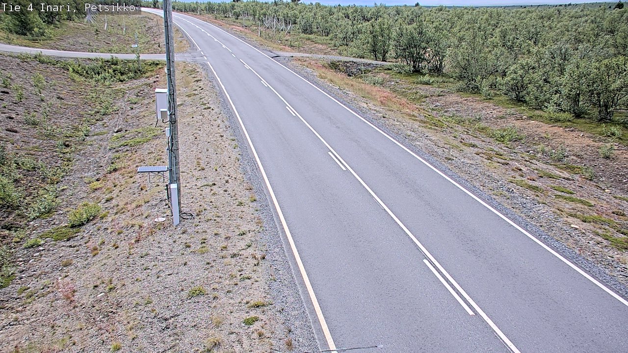 Kelikamerat Kuva Tie 4 Inari, Petsikko, Inari, Lappi