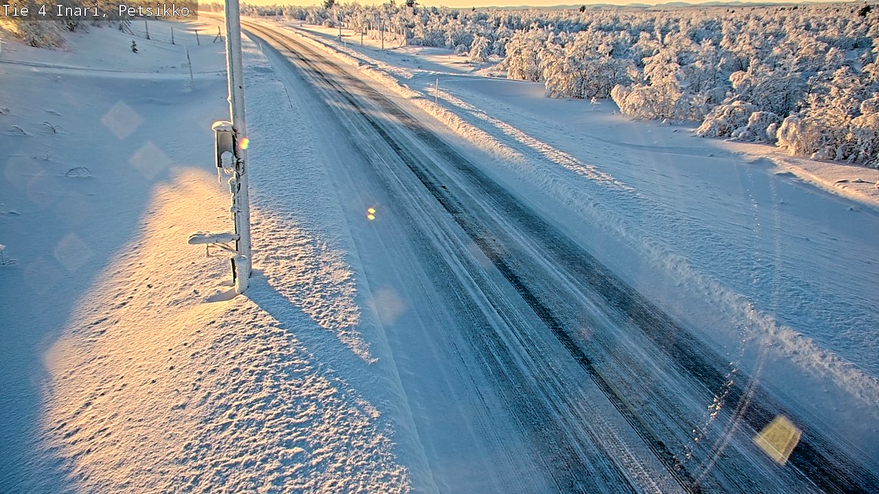 Weather Camera Image Road 4 Inari, Petsikko, Inari, Lappi