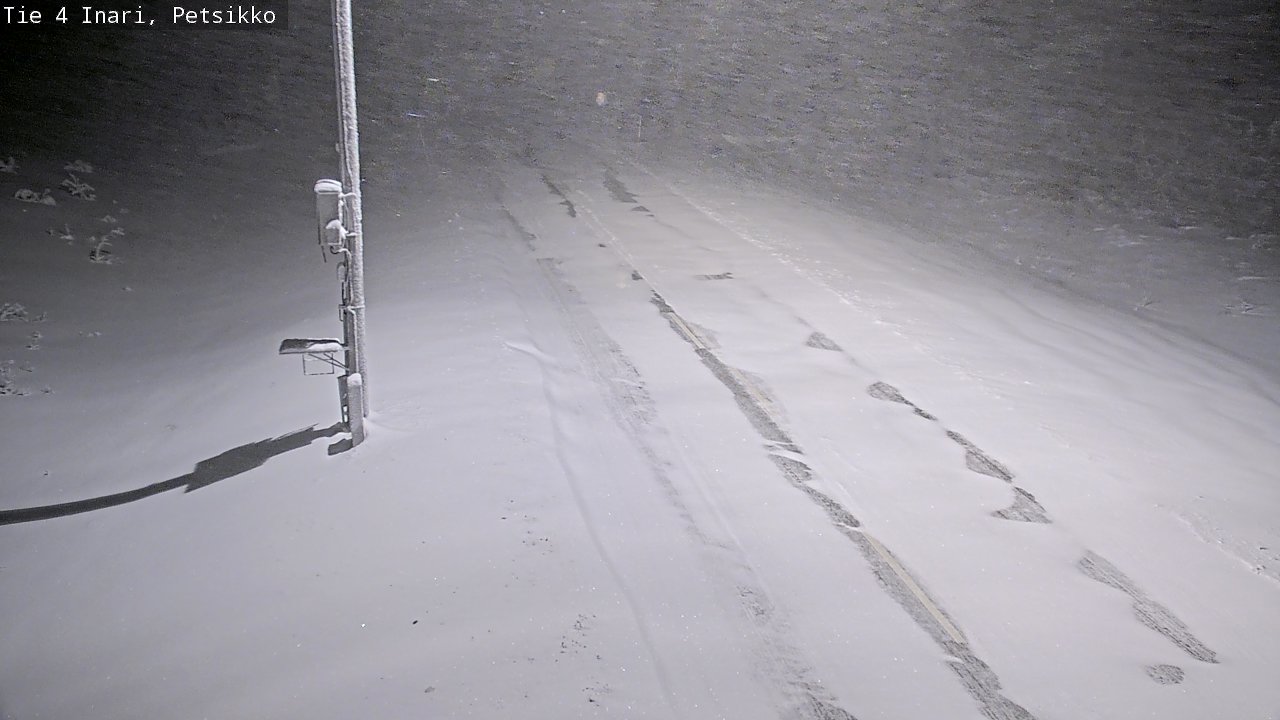 Weather Camera Image Väg 4 Enare, Petsikko, Inari, Lappi